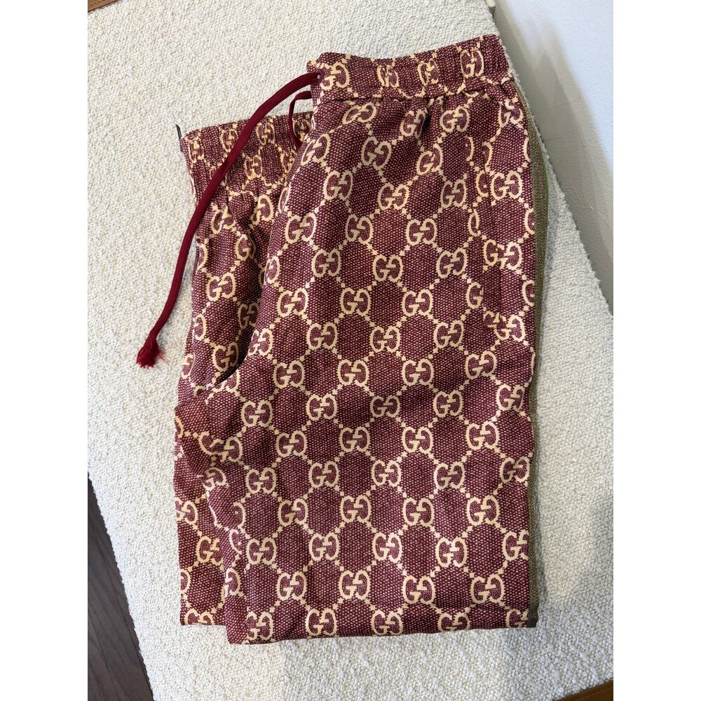 GUCCI Gg Supreme Track Pants - Red - XS - Picture 5 of 10